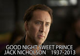 Goodnight Sweet Prince