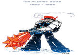 ORANGE TRANSPARENT CHAINSAW