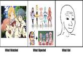 What I Watched / What I Expected / What I Got