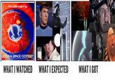 What I Watched / What I Expected / What I Got