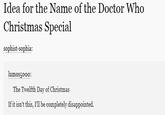 Doctor Who