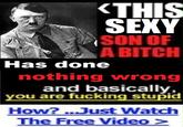 Hitler Did Nothing Wrong
