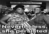 #ShePersisted