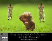 Every time you masturbate...God kills a kitten