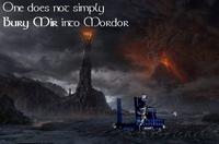 One Does Not Simply Walk into Mordor