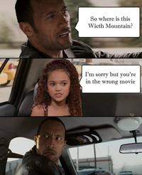 The Rock Driving