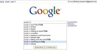 Google Search Box Suggestions