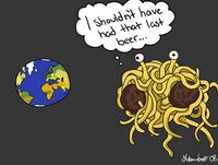 The Flying Spaghetti Monster