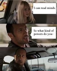 The Rock Driving
