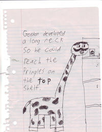 Gordon the Pringles Giraffe