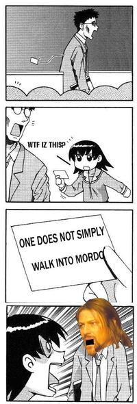 One Does Not Simply Walk into Mordor