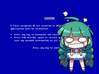 Blue Screen of Death (BSoD)