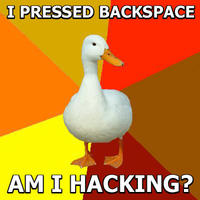 Technologically Impaired Duck