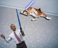 Lightsaber Obama