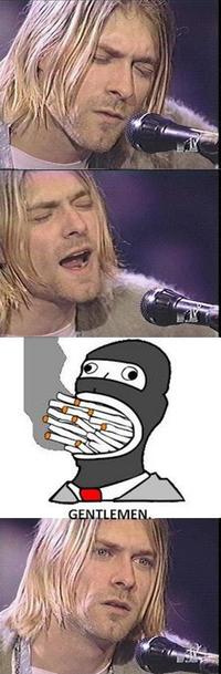 Kurt Cobain Reaction