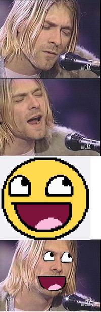 Kurt Cobain Reaction