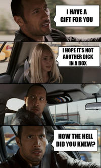 The Rock Driving