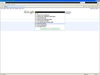 Google Search Box Suggestions