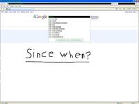 Google Search Box Suggestions