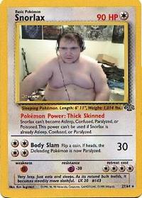 A wild Snorlax appears!