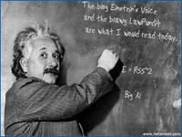 Einstein Blackboard