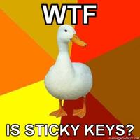 Technologically Impaired Duck