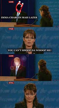 Biden / Palin Debate 4pane