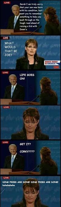 Biden / Palin Debate 4pane
