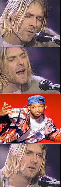 Kurt Cobain Reaction