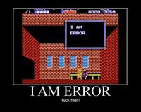 I AM ERROR