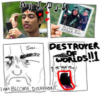 Son, I am disappoint