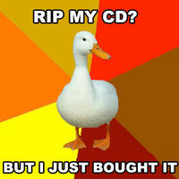 Technologically Impaired Duck