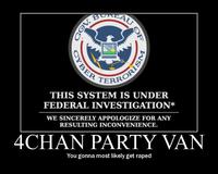 4chan Party Van