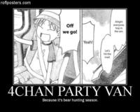 4chan Party Van