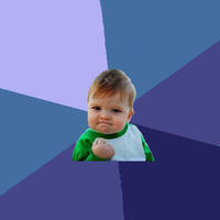 Success Kid / I Hate Sandcastles