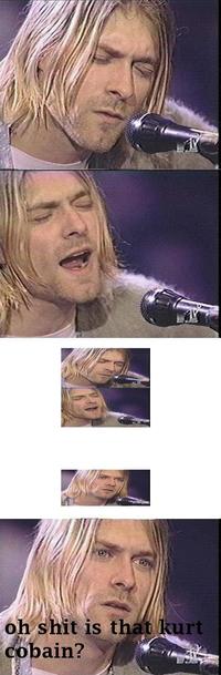 Kurt Cobain Reaction
