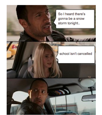 The Rock Driving