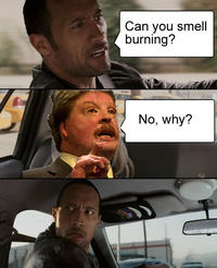 The Rock Driving