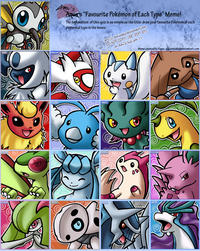 Pokemon Type Meme