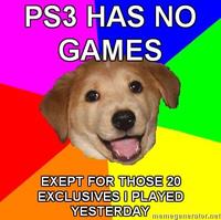 PS3 Has No Games
