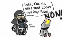 "Luke, je suis ton père" cartoon parodies