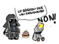 "Luke, je suis ton père" cartoon parodies