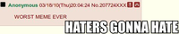 Haters Gonna Hate
