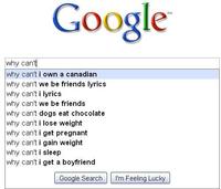 Google Search Box Suggestions