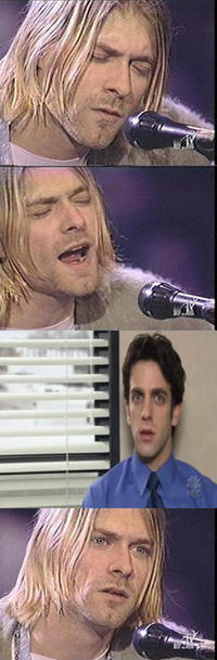 Kurt Cobain Reaction