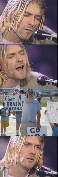 Kurt Cobain Reaction