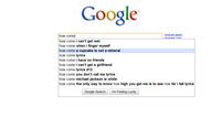 Google Search Box Suggestions
