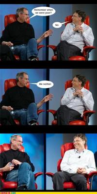 Steve Jobs/Bill Gates Comic