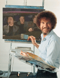 Photoshop Bob Ross