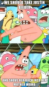 Push It Somewhere Else Patrick